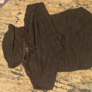 American Eagle Lace Up Top